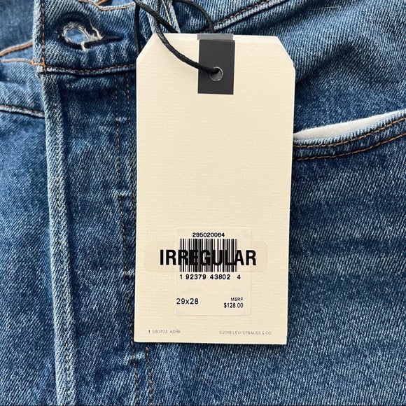 Levi's Women's 501 Button Fly Skinny High Rise Jeans Size 29 x 28 - Picture 8 of 8